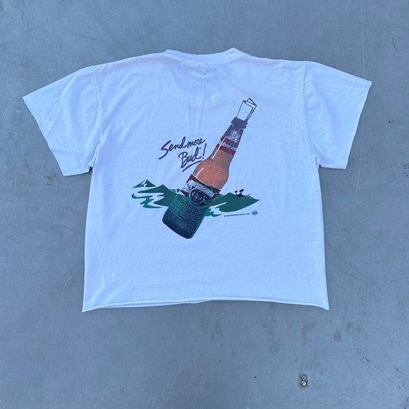 Vintage 80s Budwiser Tee - Picture 2 of 3